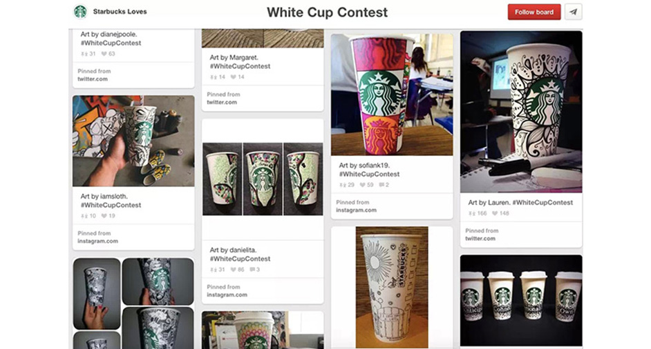 從Starbucks手繪紙杯競賽活動，看UGC成功的秘訣!
